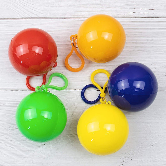 “Raindrop Pods – Pocket Ponchos"